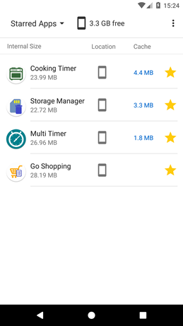 Storage Manager screenshot